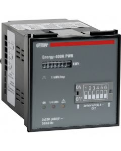 VEMER - Contor de panou Energy-400R PWR, 72x72, 400V