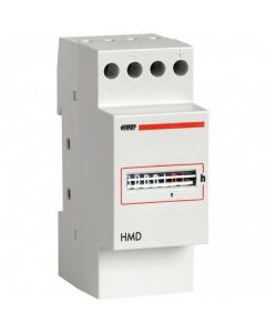 VEMER - Contor orar HMD-230, montaj pe șină, 230VAC, 5+2 digiți, 2 module