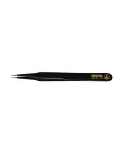 BERNSTEIN - 5-051-13 - ESD SMD tweezers 120 mm form 2 stainless steel, straight pointed, dissipative