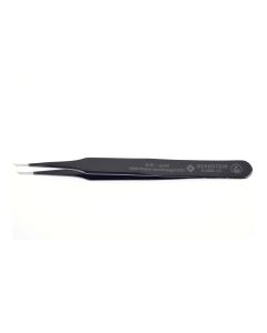 BERNSTEIN - 5-068-13 - ESD SMD tweezers 120 mm shape 13 stainless steel angle 45° dissipative