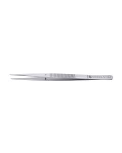 BERNSTEIN - 5-106-7 - Anatomical tweezers 155mm 48 stainless steel with guide pin, serrated