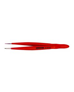 BERNSTEIN - 5-121-6 - Anatomical tweezers 120mm form 16 serrated insulated