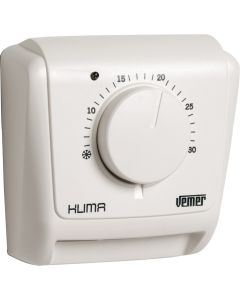 VEMER Klima 3L VE020400 mechanical wall thermostat with knob