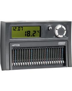VEMER Hipnos Grigio VE075800 wall-mounted programmable thermostat with sliders