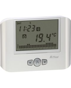 VEMER Mithos RF Bianco VE427100 wall-mounted RF programmable thermostat