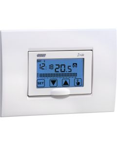 VEMER Iride VE456000 flush-mounted touch-screen programmable thermostat