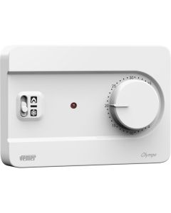 VEMER VE757300 Olympo Bianco electronic room thermostat