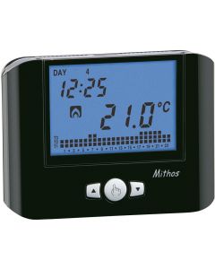 VEMER Mithos 230 Nero VE766900 wall-mounted programmable thermostat