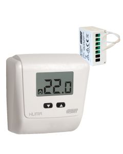 VEMER Klima LCD RF wireless thermostat set with RX.16A actuator