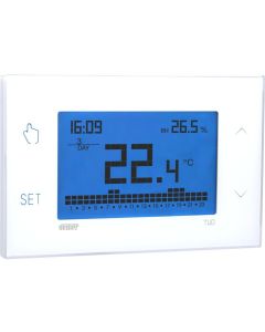VEMER Tuo Bianco programmable thermostat VE771600