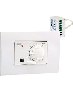 VEMER Keo-B RF set VE790300 wireless electronic thermostat with RX.16A actuator