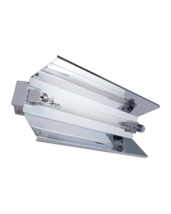 ELBA - Corp iluminat BACTERICID tip BSR 02 1X30W TUV 30 echipat (UV-C, 254 nm), fara lampa/lampi - pentru uz medical