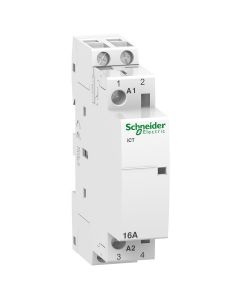 SCHNEIDER Electric - Contactor modular ICT, 16A, 2NO, 230-240Vca, 50HZ modular