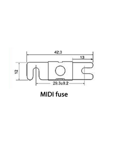 VICTRON ENERGY - Siguranta MIDI-fuse 150A/32V (1 set = 5 buc)