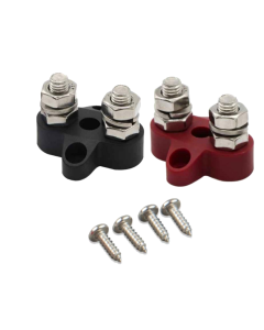 VICTRON ENERGY - Set terminale cu doua suruburi M8 (negru+rosu)
