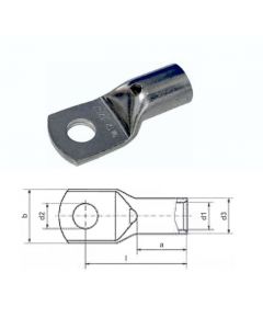 INTERCABLE - Papuc de cablu tubular, inelar, 70mm2 Ø10mm (1SET=100BUC), Pret/set