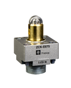 Telemecanique Sensors - Cap limitator cursa XC Standard, ZCKE cu galet (plonjor rola metal) +120 °C