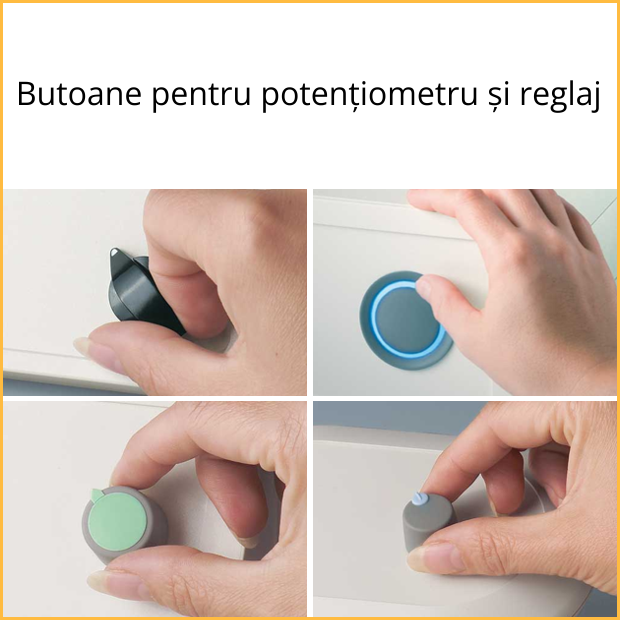 Butoane pentru potențiometru și reglaj